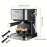 Fast Heating Espresso Machine, With Milk Frother Wand - Perfect For Home Baristas And RVs - 20 Bar Pressure For Rich, Flavorful Coffee