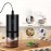 Portable Electric Burr Coffee Grinder With Adjustable Coarse Fine Grinding Removable Chamber For Home Travel Office Coffee Shop