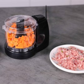 2 Cups Electric Vegetable Chopper & Mini Food Processor,kitchen Accessories