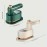 Micro Steam Iron Hand Held Steamer 3 In 1 Mini Steam Iron, Mini Travel Iron With Steam, Portable Ironing Clothes Foldable Rotating Handheld Steam Iron, Travel Mini Steam Iron Wrinkle Remover Ironing Machine