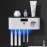 1pc Wall-Mounted Smart Toothbrush Holder With Sterilizer And Toothpaste Dispenser - Multifunctional Electric Toothbrush Rack For Hygienic Oral Care