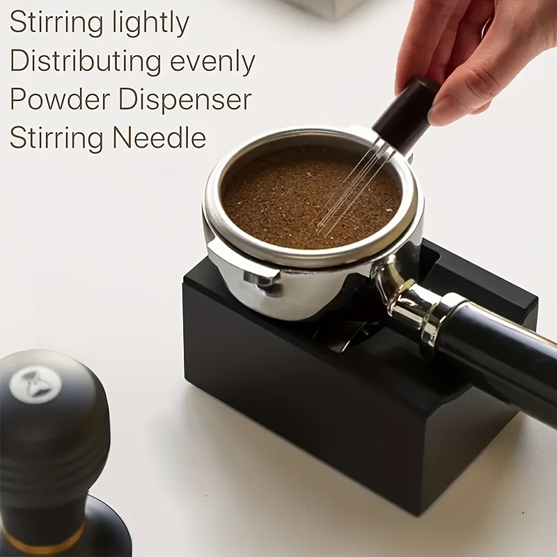 espresso coffee stirrer distributor needle stainless steel coffee powder tamper wdt tool coffee stirring barista accessories details 3