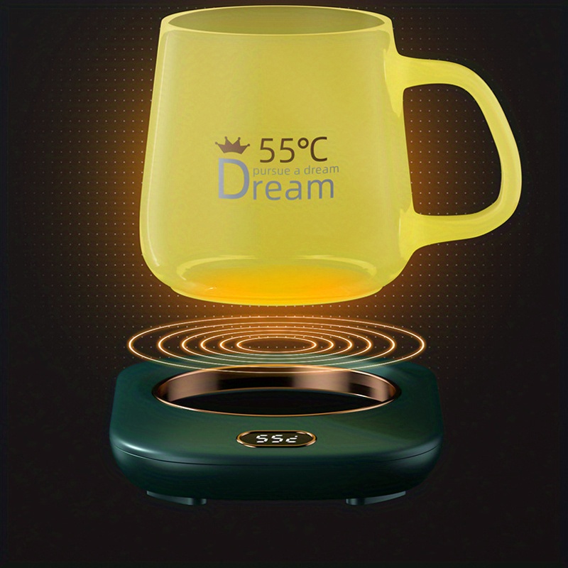 usb electric heating pad, smart coffee warmer usb electric heating pad for coffee hot cocoa tea milk more details 14