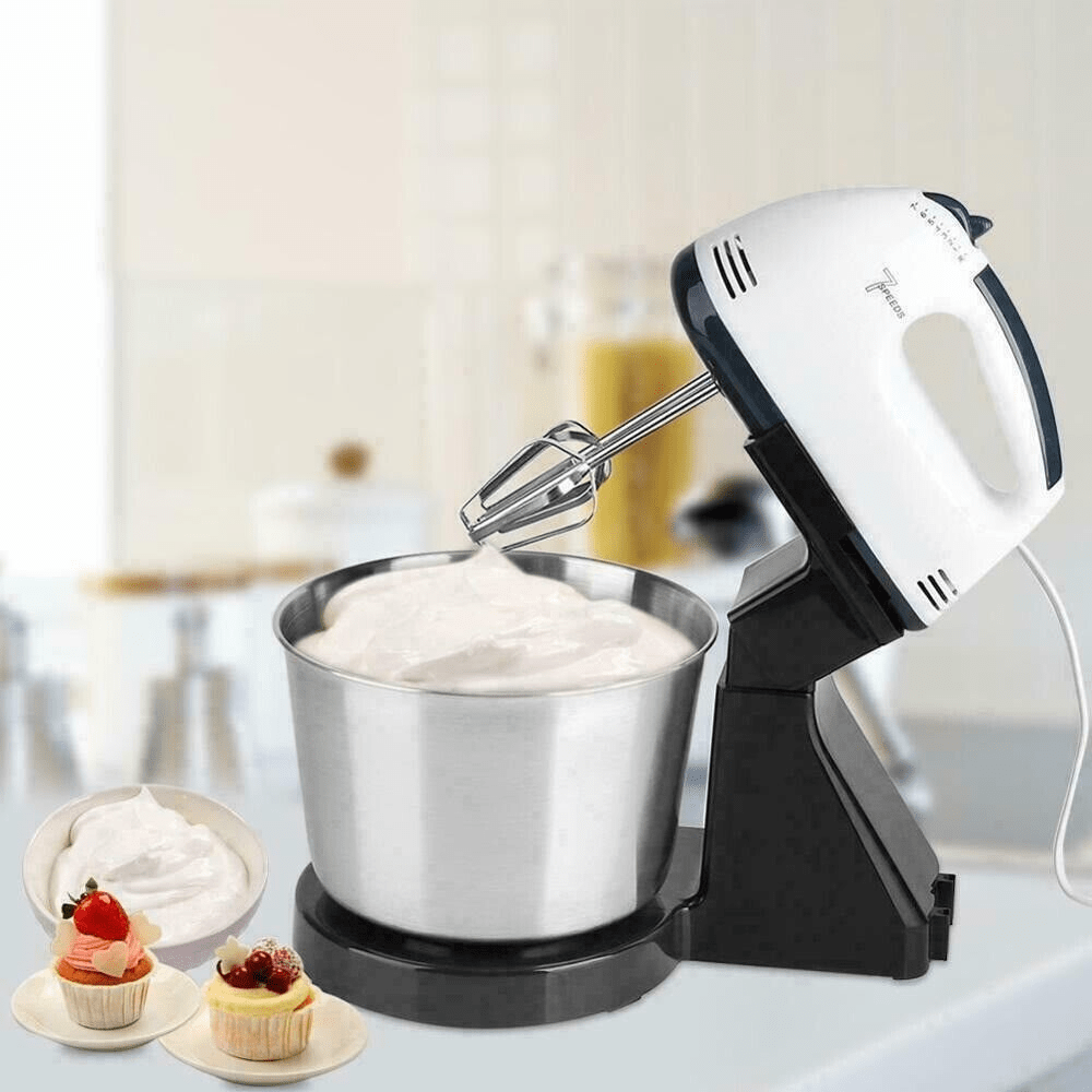 upgrade your kitchen with this powerful 100w electric stand mixer 2l stainless steel bowl 7 speeds details 7