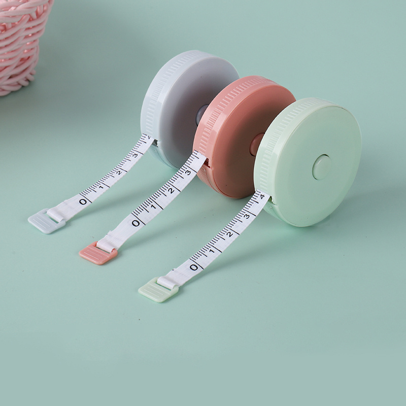 portable mini tape measure for accurate measurements of clothes and height soft and flexible ruler for household use details 0