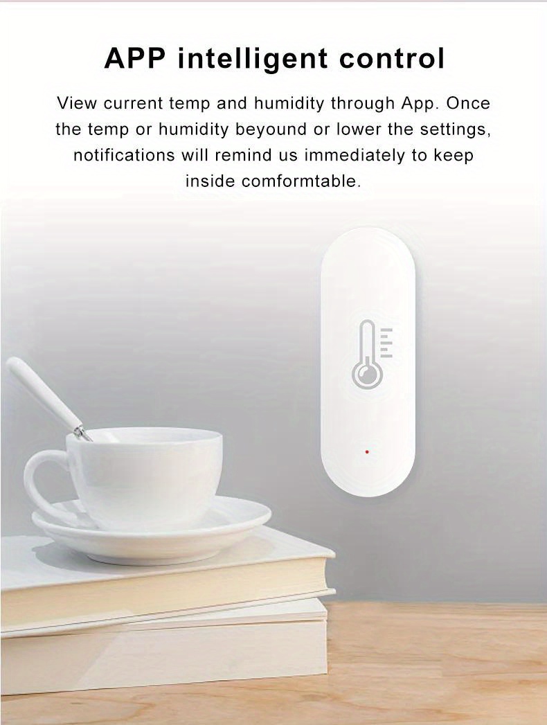 tuya wifi temperature humidity sensor smart life app monitor smart home work with alexa google home no hub required details 1