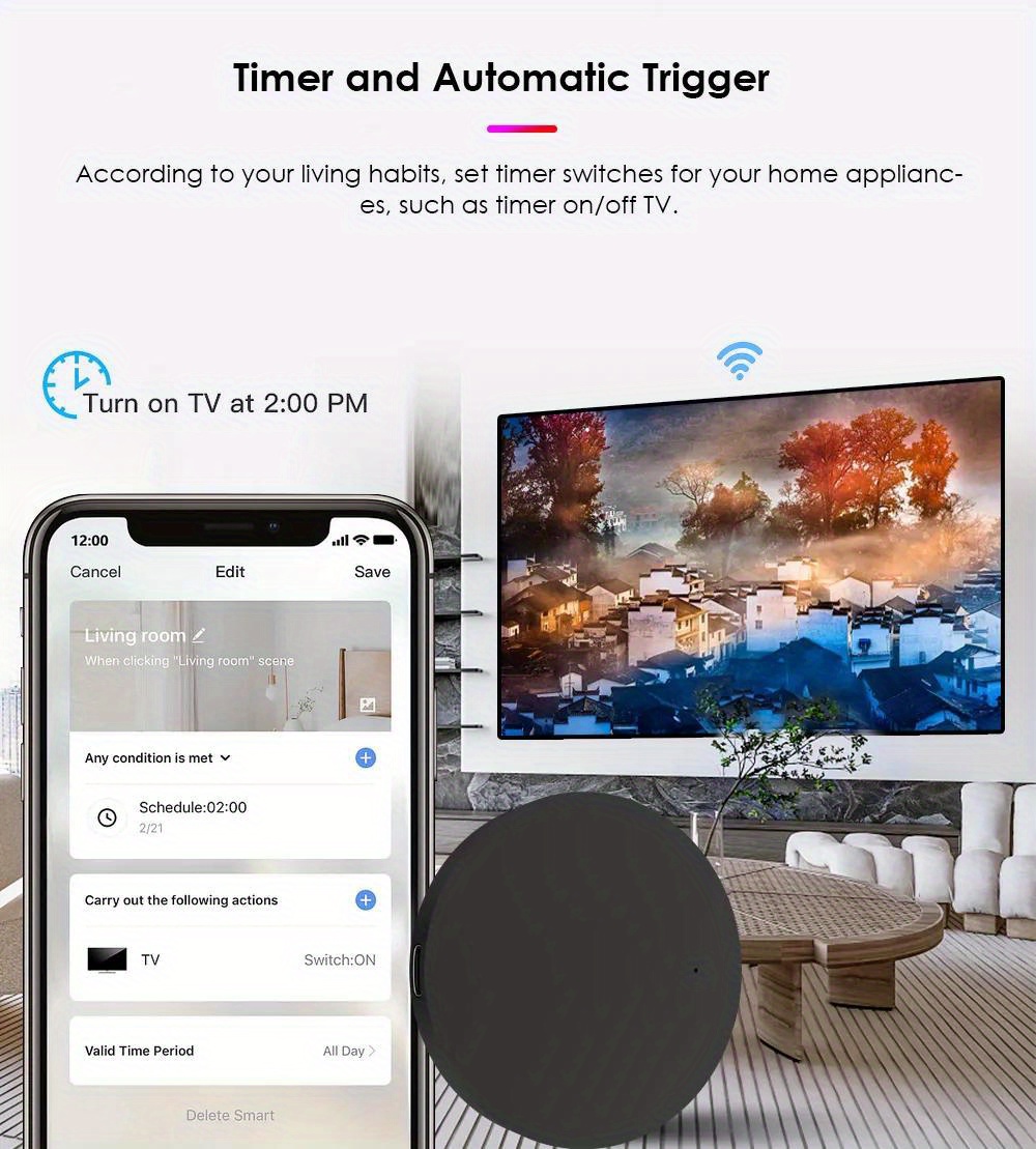 tuya ir smart remote control smart wifi universal smart home gadgets control untuk tv dvd aud for alexa google home smart life details 2