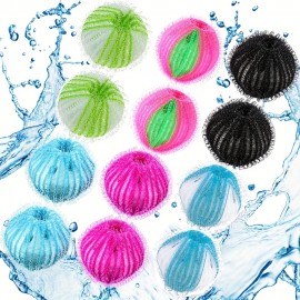 8pcs/12pcs Reusable Pet Hair Remover for Laundry - Lint Remover Washing Balls for Washing Machine - Effectively Removes Pet Hair from Clothes - Eco-Friendly and Easy to Use