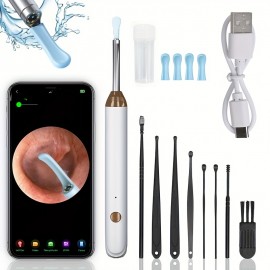 High Definition And Visible Rarwax Removal Kit With 4 Earbuds And 8 Earwax Removal Kits, As A Gift To Your Best Friend