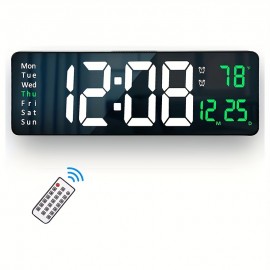 Digital Wall Clock Large Display