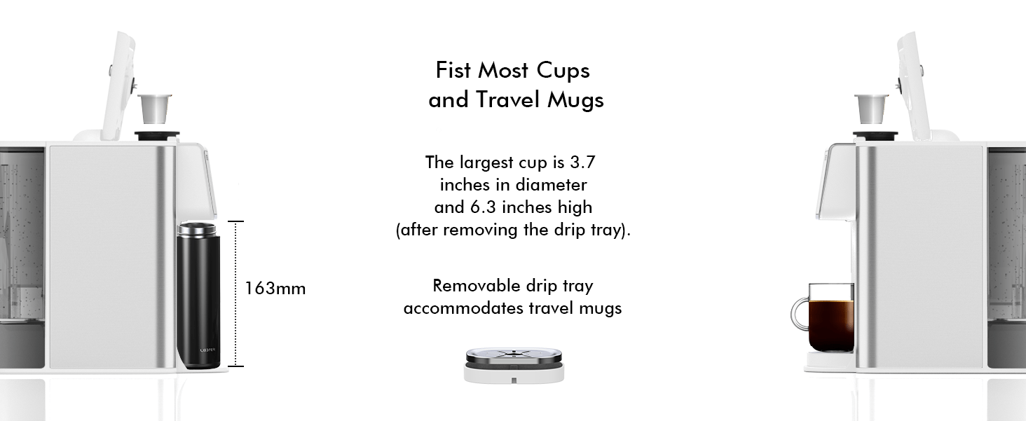 coffee maker 3 in 1 single serve coffee machine pod coffee maker for k pod capsule pod ground coffee brewer leaf tea maker 6 to 10 ounce cup removable 50 oz water reservoir details 5
