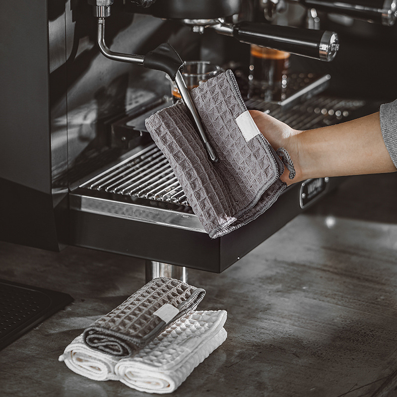 1pc absorbent and lint free cleaning cloth for coffee machines details 1
