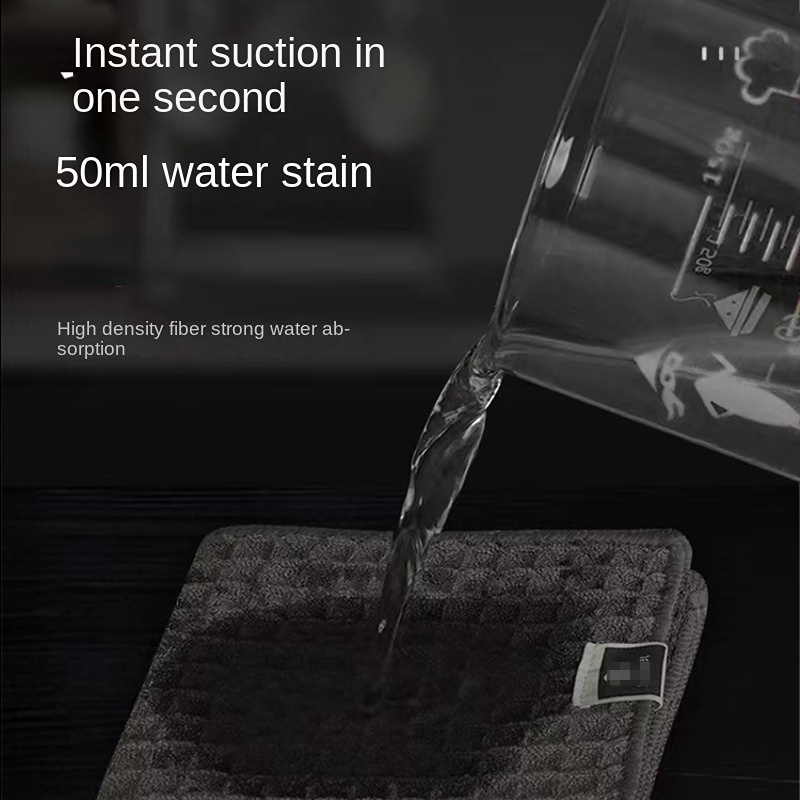 1pc absorbent and lint free cleaning cloth for coffee machines details 4