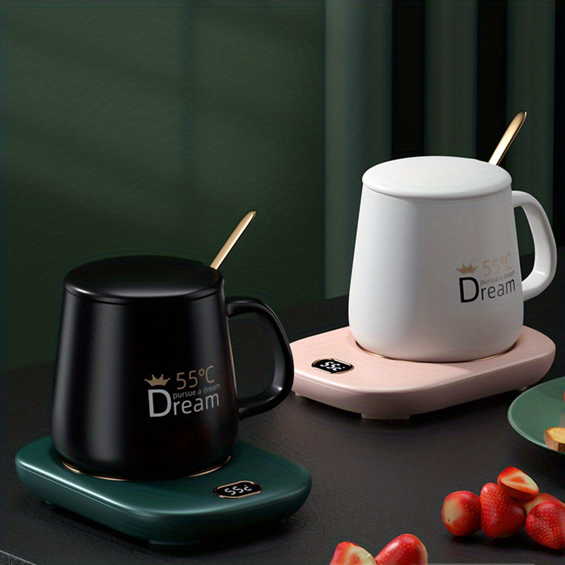 usb electric heating pad, smart coffee warmer usb electric heating pad for coffee hot cocoa tea milk more details 0