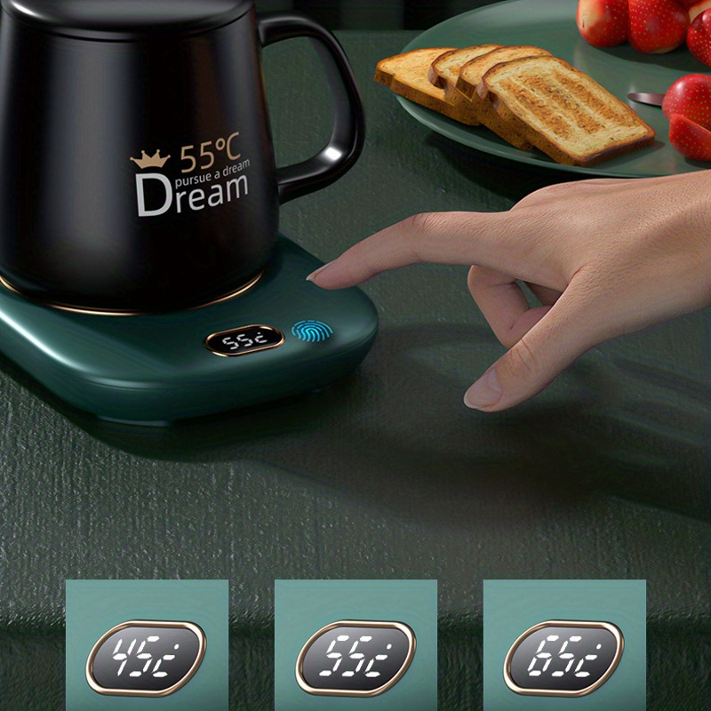 usb electric heating pad, smart coffee warmer usb electric heating pad for coffee hot cocoa tea milk more details 7