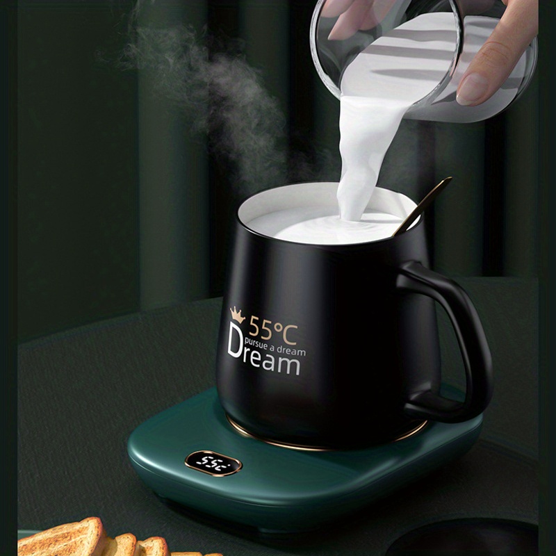 usb electric heating pad, smart coffee warmer usb electric heating pad for coffee hot cocoa tea milk more details 12
