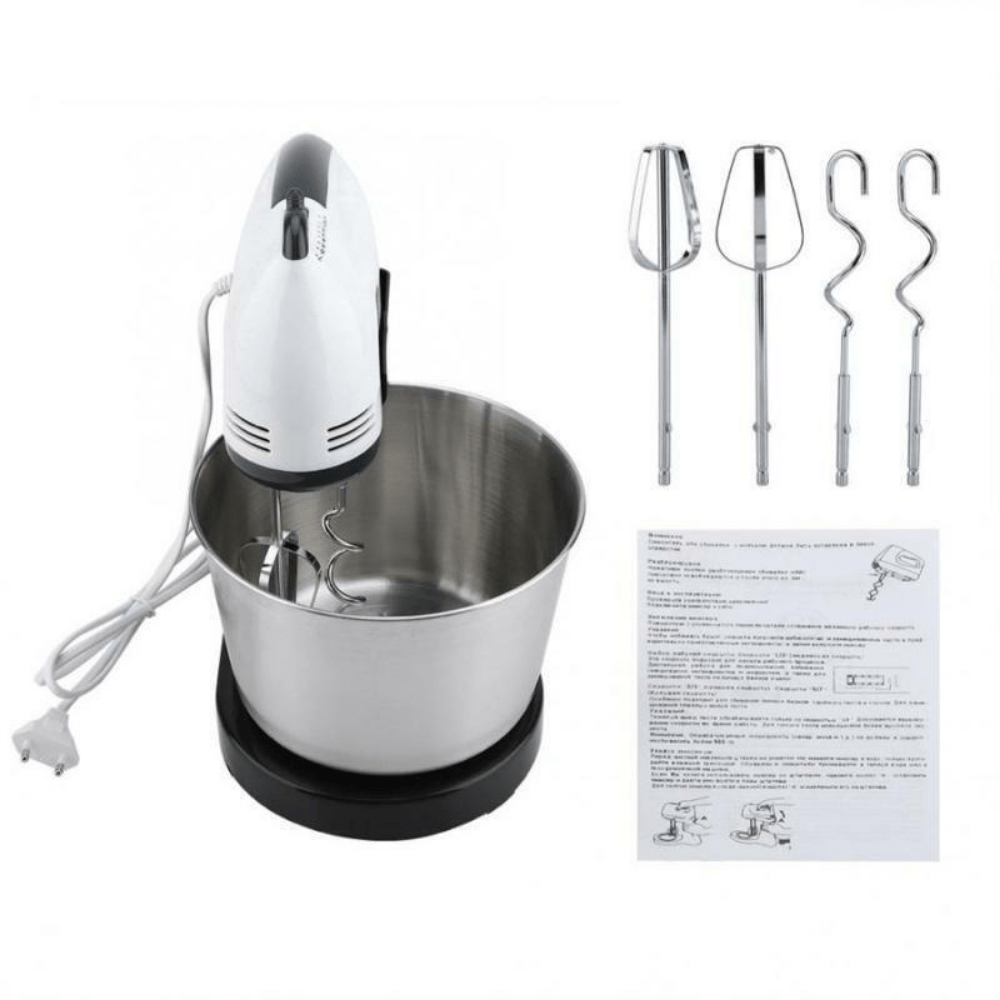 upgrade your kitchen with this powerful 100w electric stand mixer 2l stainless steel bowl 7 speeds details 4