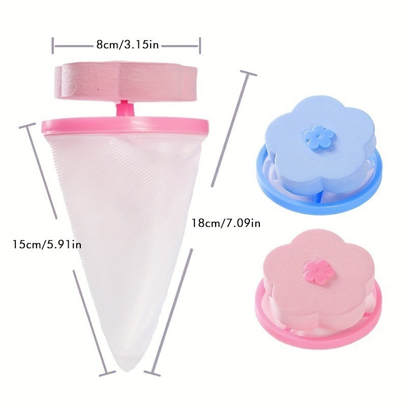 washing machine hair filter cleaning mesh bag washing machine filter bag laundry bags baskets reusable floating laundry lint mesh bag details 0