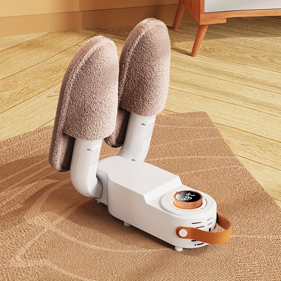boot dryer shoe dryer portable boot glove shoe dryer and warmer with 2 hour delay timer eliminate bad odor suitable auto off timer folding design for all kinds of shoes american plug details 0