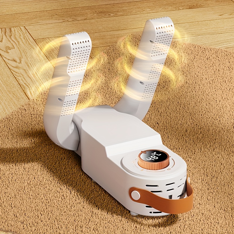 boot dryer shoe dryer portable boot glove shoe dryer and warmer with 2 hour delay timer eliminate bad odor suitable auto off timer folding design for all kinds of shoes american plug details 2